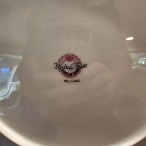Vintage Orleans by meito china dinner plates set of 2 - Picture 6 of 6